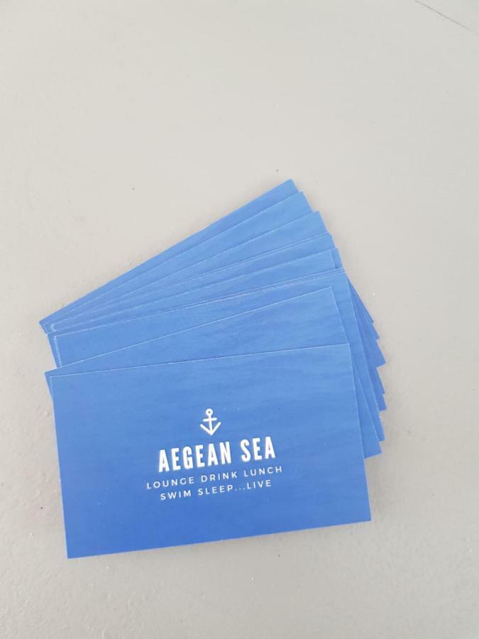 شقة Aegean Sea Lefkos  المظهر الخارجي الصورة